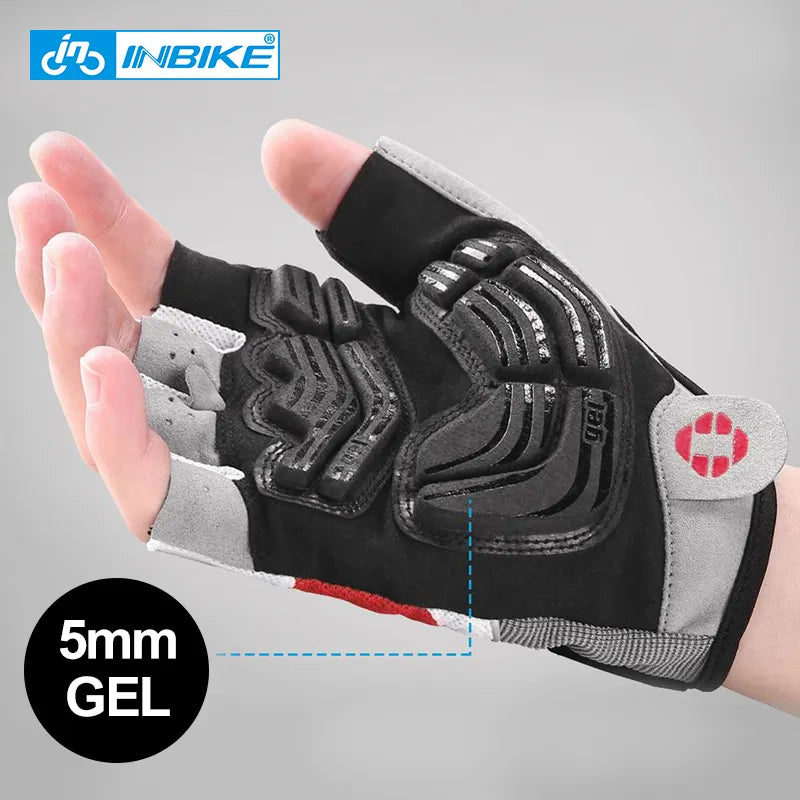 GUANTES DE CICLISMO CON ALMOHADILLA GEL