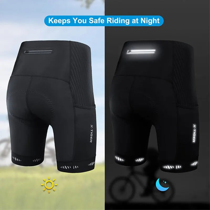 PANTALONES CORTOS DE CICLISMO PARA HOMBRES